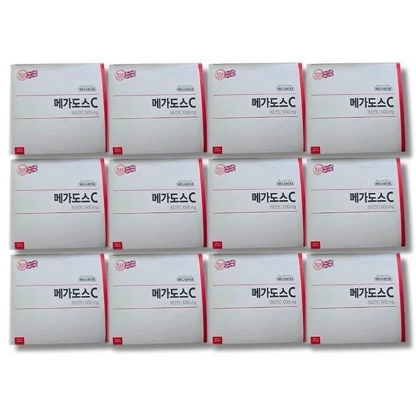 고려은단 메가도스C 비타민C 1000mg X 180포 12박스