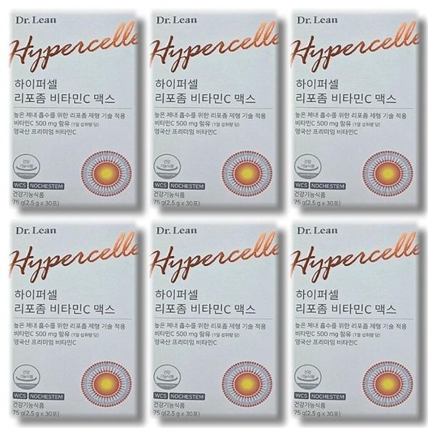 닥터린 하이퍼셀 리포좀 비타민C 맥스 30포 6박스