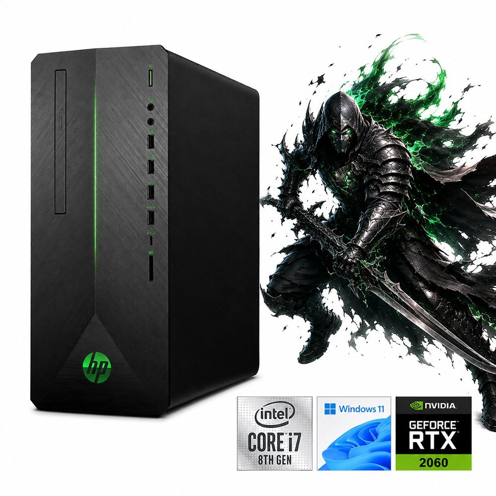 HP [중고] HP 파빌리온 게이밍 790-0177kr i7-8700 RTX2060 16GB SSD 512GB WiFi 데스크탑