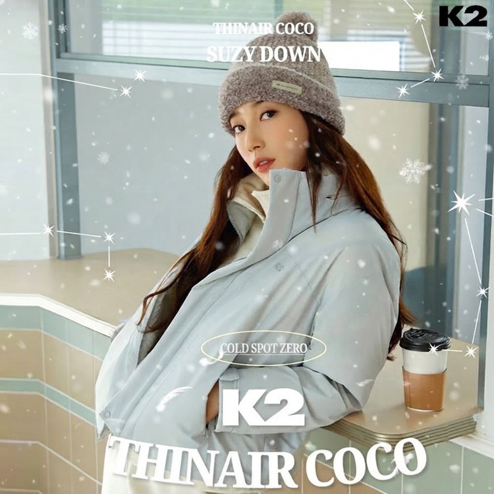 [롯데백화점위크]K2(수지착용)여성 구스다운 씬에어 코코(COCO) W KWW24542-JS