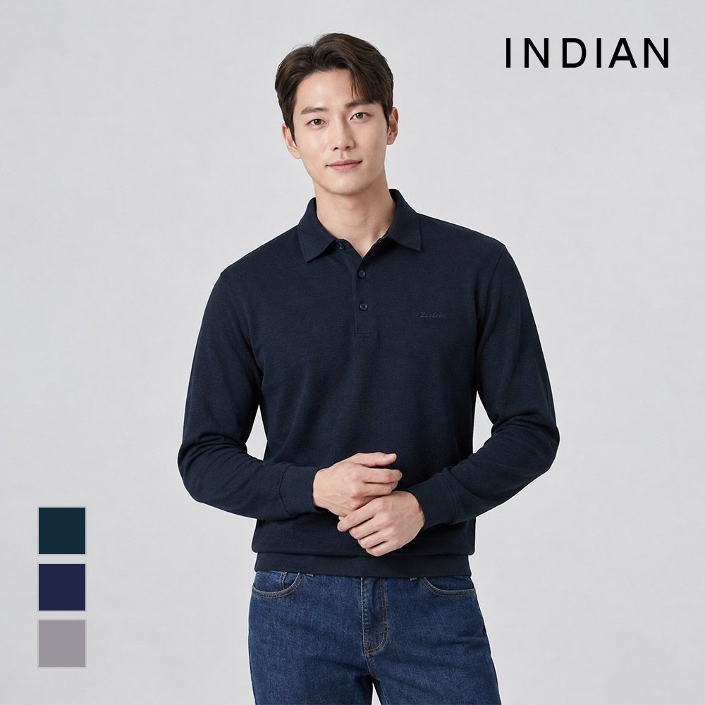 인디안 INDIAN 솔리드 티셔츠_MIEAL4F7501
