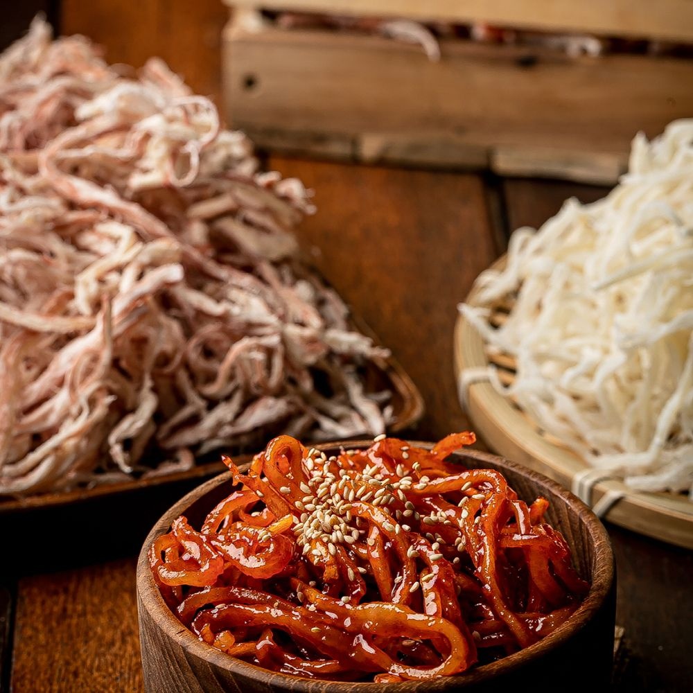 [20%쿠폰혜택]국내가공 오징어 진미채 1kg (백진미채1kg)