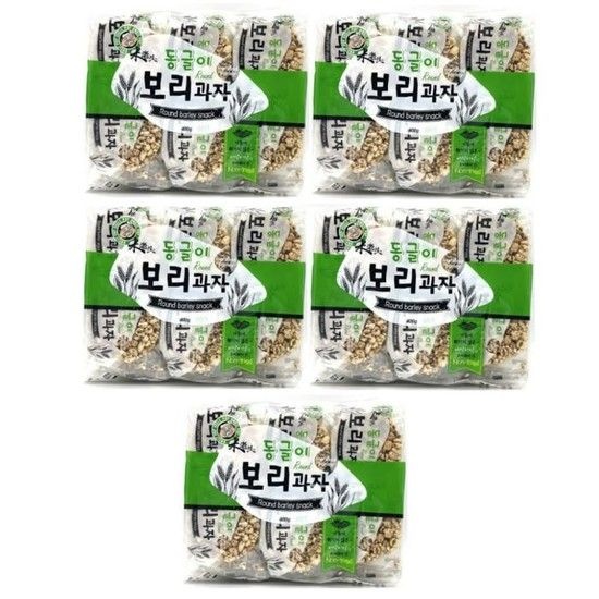 엉클팝 동글이 보리과자 400g 5개 (10684972)