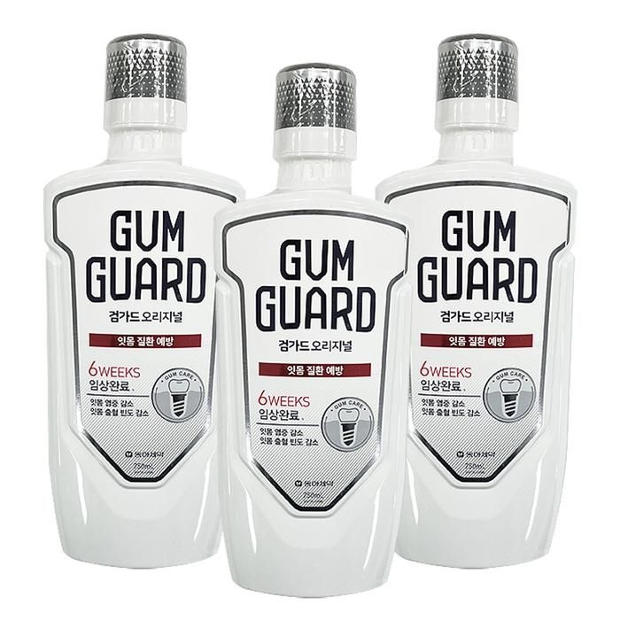 [가그린] [가그린] 검가드 오리지널 750ml x 3개