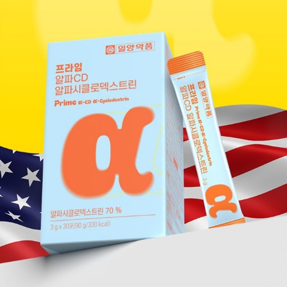 일양 알파시클로덱스트린 파인애플맛분말 30스틱 알파씨디 건기식 수용성식이섬유