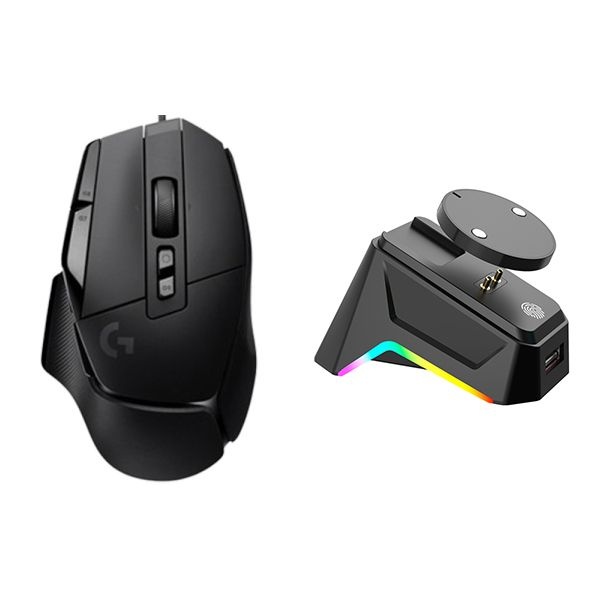 충전독+장패드증정 로지텍G G502 X LightSpeed Wireless 게이밍 유무선 마우스 블랙