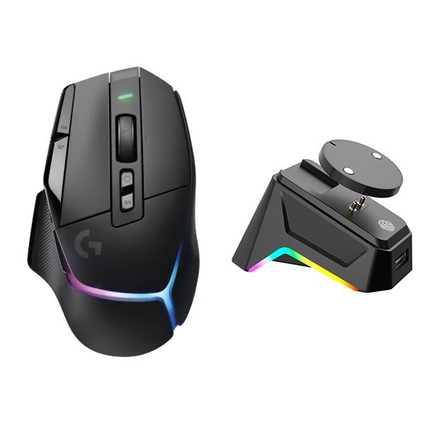 충전독+장패드증정 로지텍G G502 X PLUS Wireless 게이밍 유무선 마우스 블랙