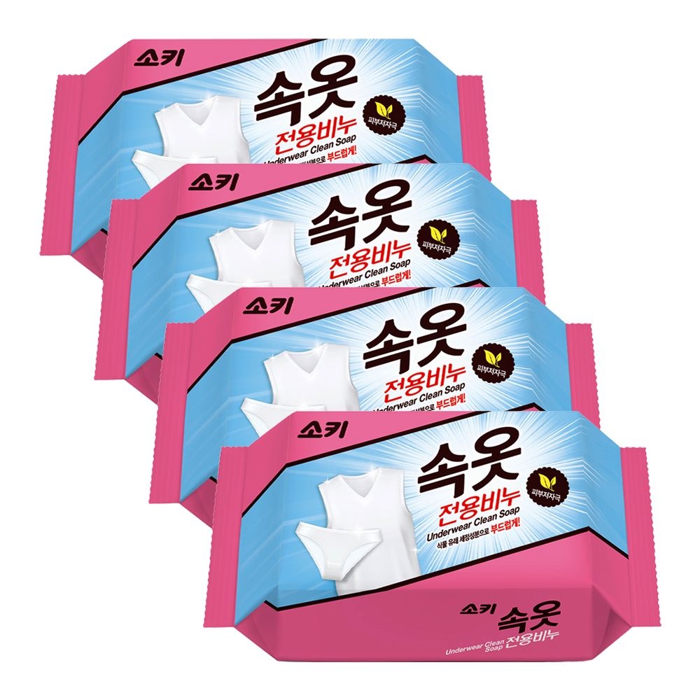 무궁화 소키 속옷 전용비누 150g X 4개