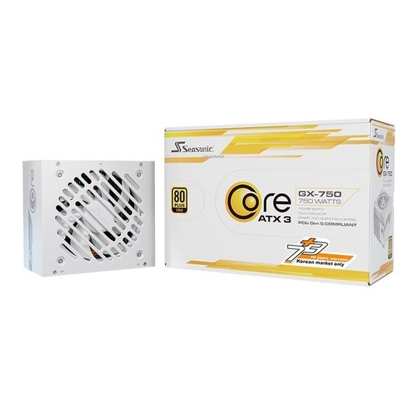 [오늘출발] 시소닉 CORE V2 GX-750 GOLD 풀모듈러 ATX3.1 화이트