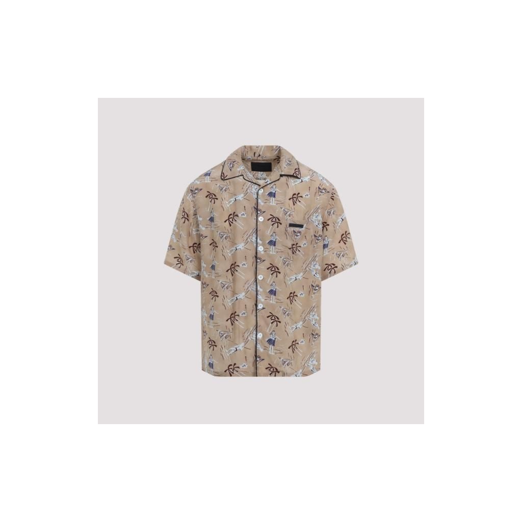 프라다 [해외] 프라다 25FW 프라다 프라다 Viscose 앤 실크 셔츠 UCS524SOOO17OYF0770 TP578018828