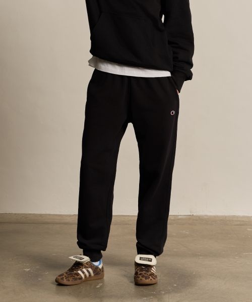 챔피온 CHAMPION 베이직 조거 스웨트 팬츠 Black