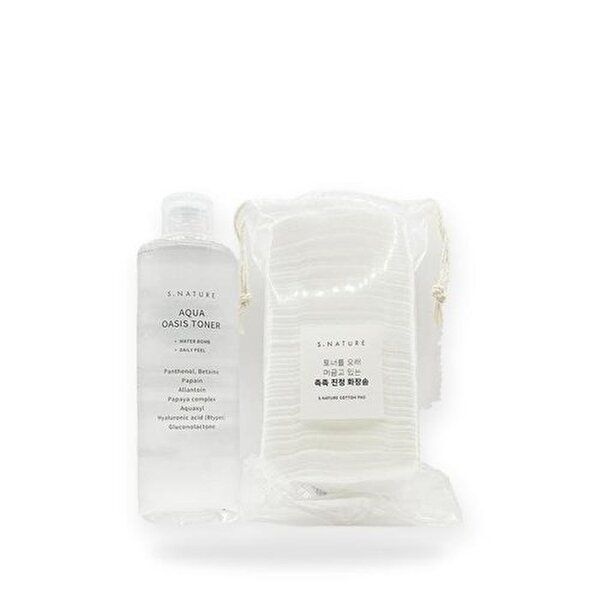 [셀러허브 1]에스네이처 아쿠아 오아시스 토너 300ml x3SET(SH) (46610370)