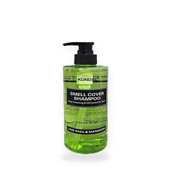 [셀러허브 1]쿤달 올데이 스멜커버 청소년 샴푸 라임 바질 앤 만다린 400ml 정수리 냄새 x2SET(SH) (46607356)