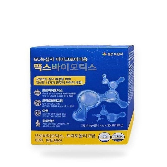 GC 녹십자 맥스바이오틱스 30포 1박스 프로 프리바이오틱스 유산균(SH)