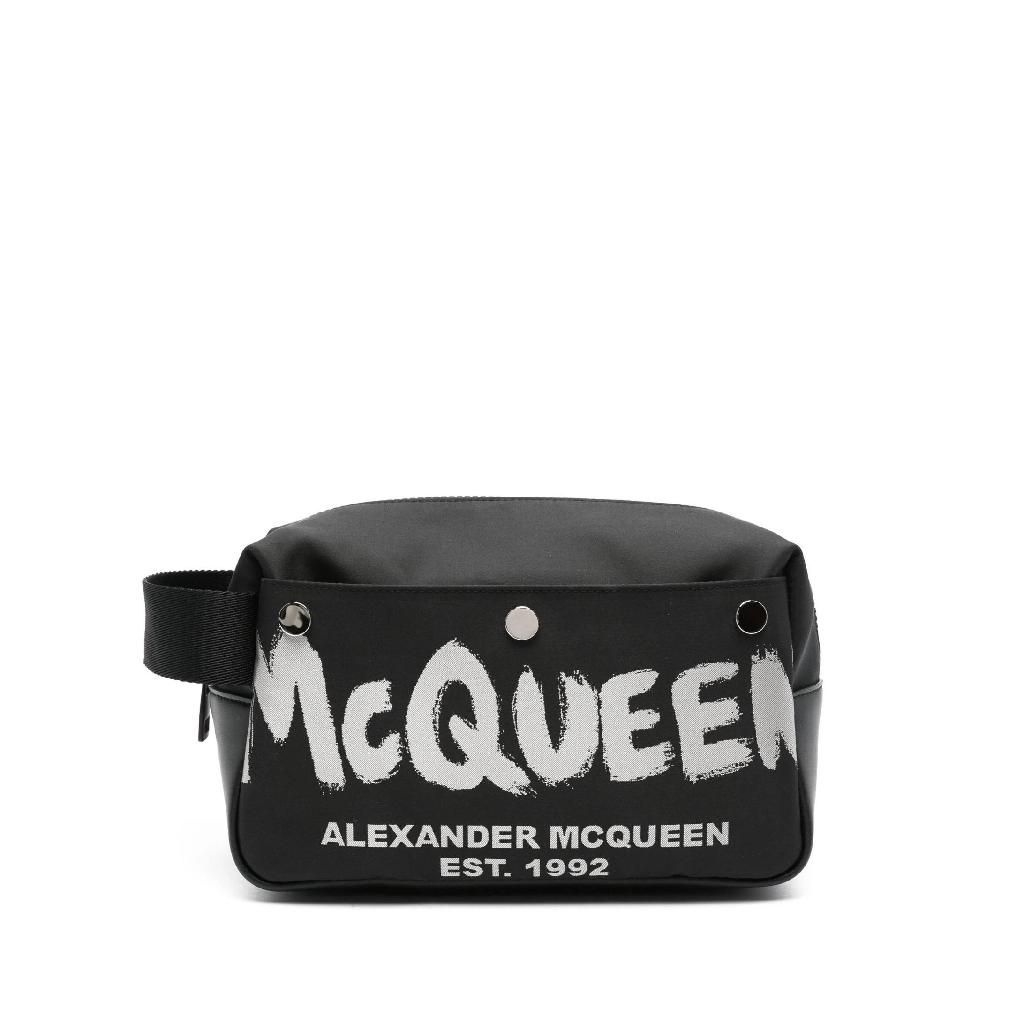 [해외] 알렉산더 맥퀸 26SS 알렉산더 맥퀸 블랙 fabric McQueen Graffiti beauty 케이스 7917731AAS31095 TP577560350