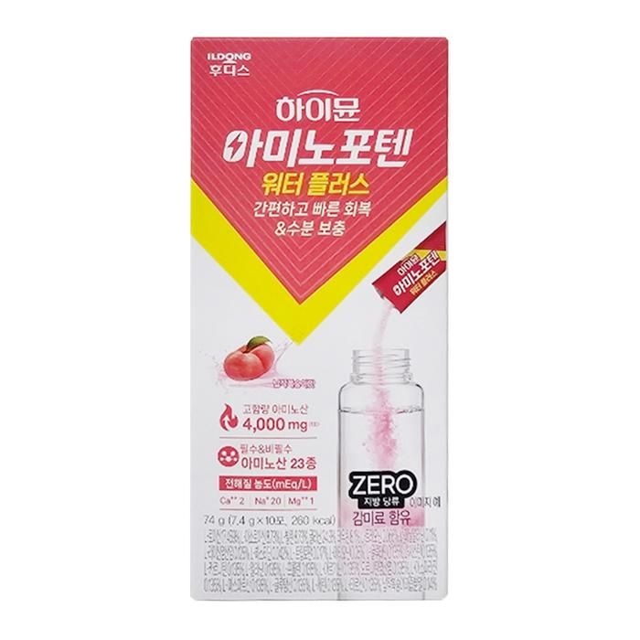 일동후디스 하이뮨 아미노포텐 워터플러스 7.4g x 10포 / 1개 / DY