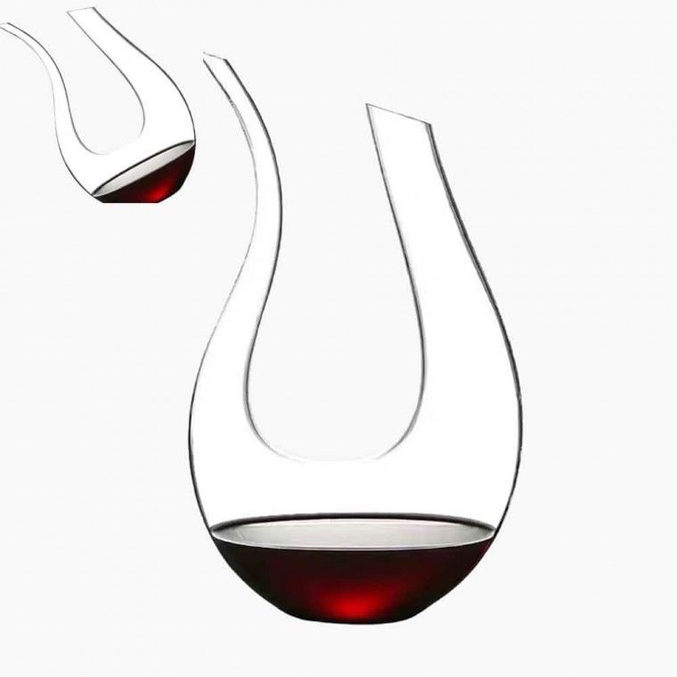 무료배송러브앤아트 와인 디캔더 1000ml 와인에어레이터 핸들유리병 와인디캔터 유리주전자빠
