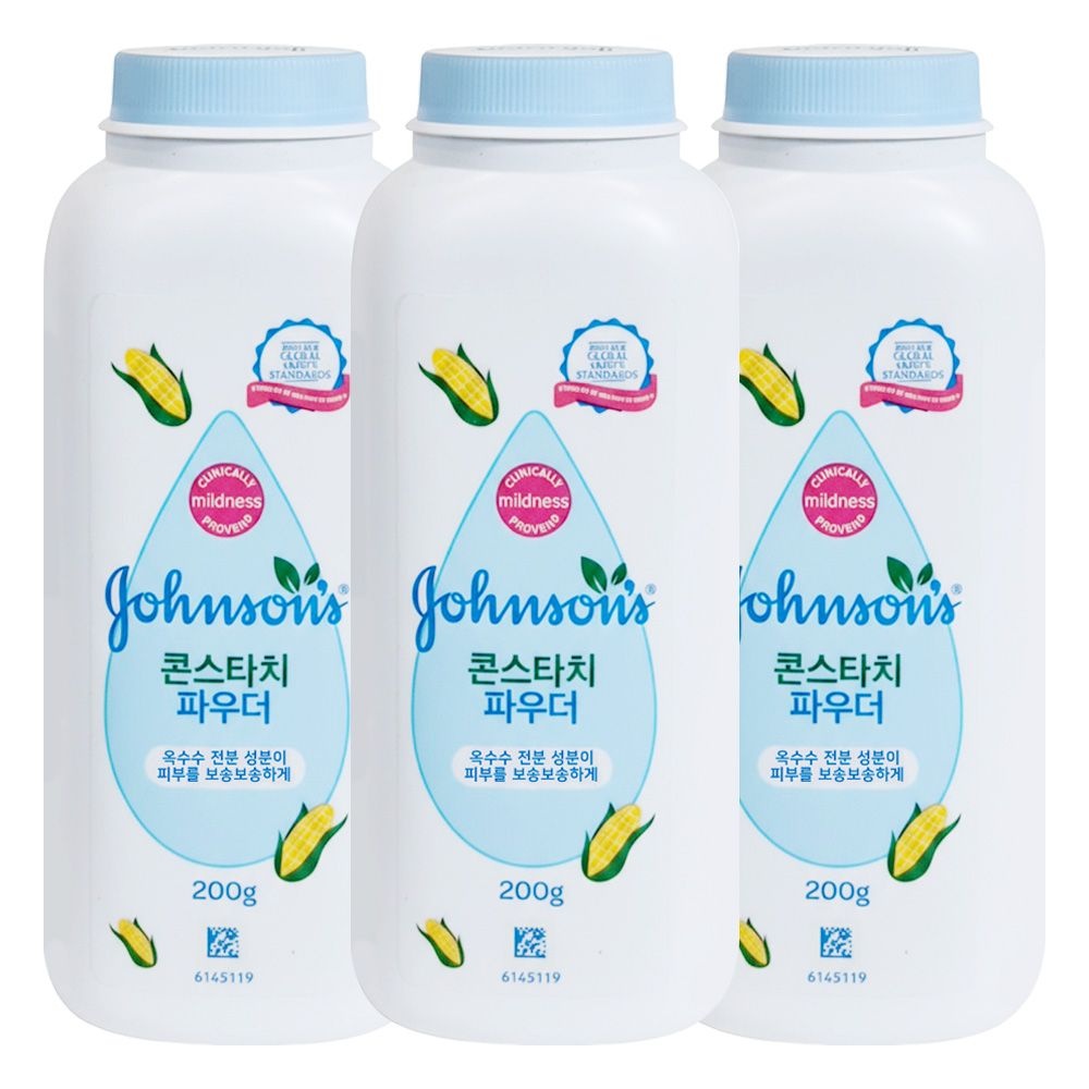 존슨즈 콘스타치 파우더 200g X 3개