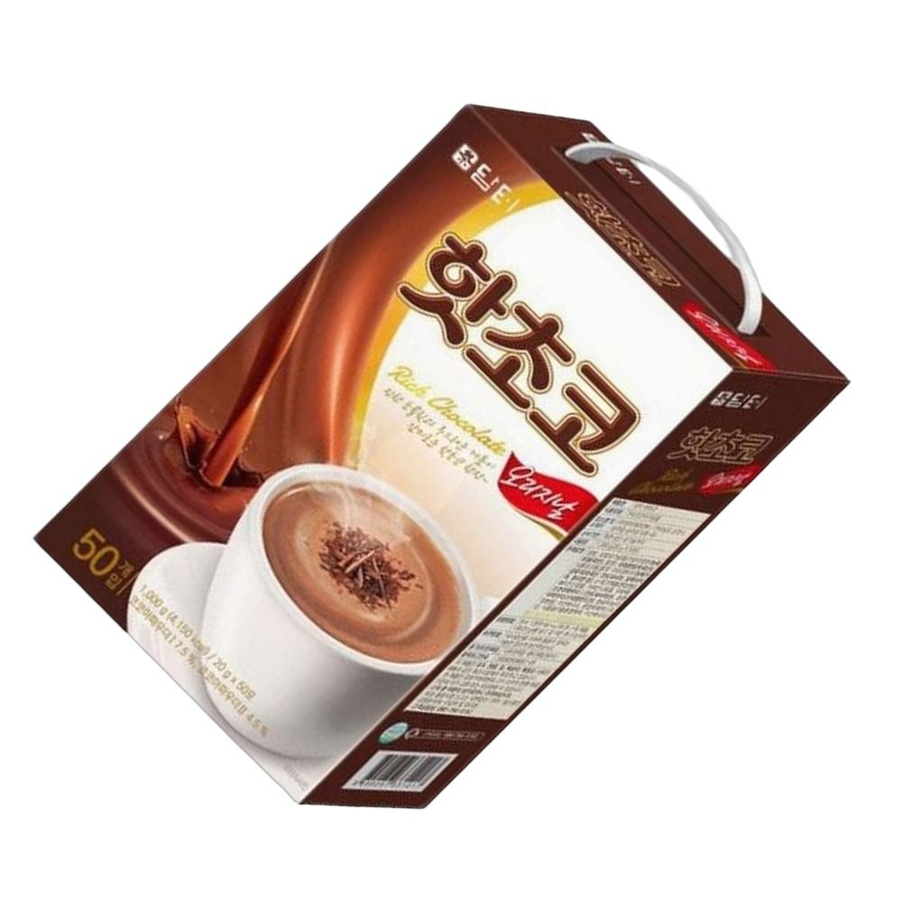 담터 음료 아이간식 일상음료 업소용 진한 코코아 핫초코 오리지날 20gx50T 1개