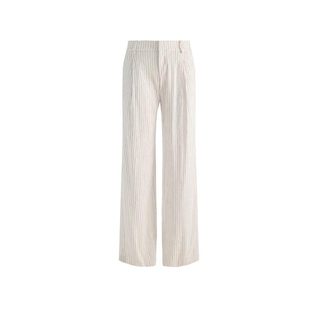 alice   olivia 에릭 스트라이프 패턴 팬츠 CL000R43106 TP453356505
