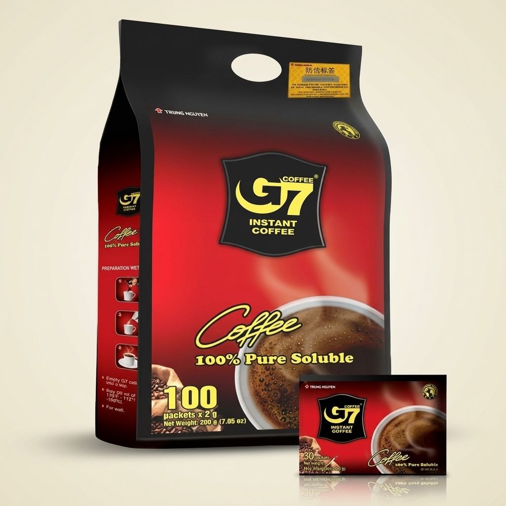 베트남 소량포장 블랙커피 G7 (2g 200개입) 2개