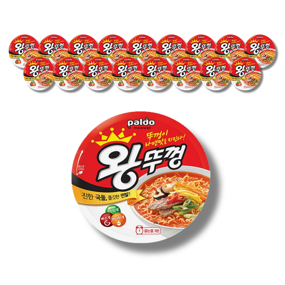 팔도 팔도 왕뚜껑 컵라면 사발면 110g x 18개 4박스