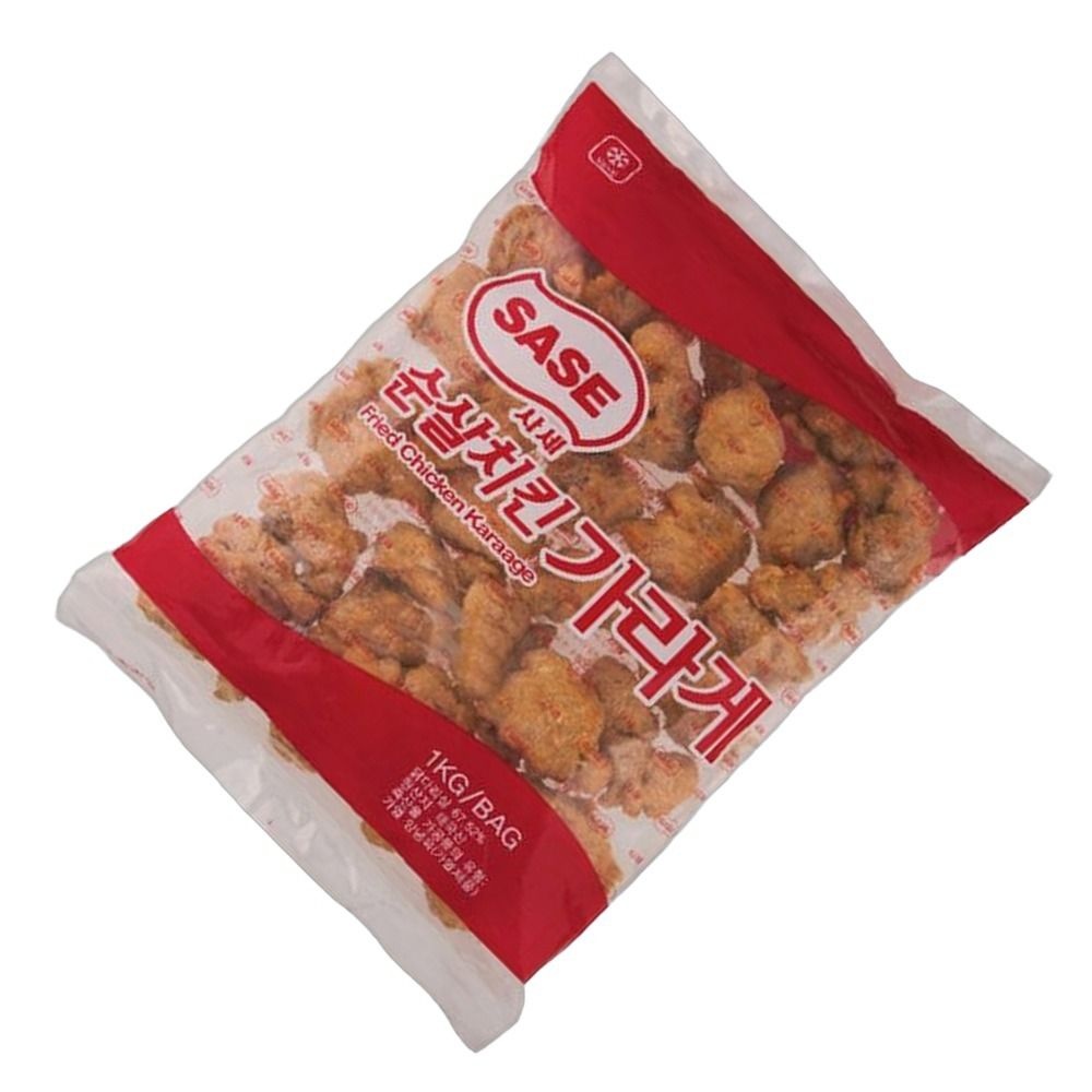 사세 사세 간식 술안주 요리재료 HMR 홈쿡 야식 튀김류 냉동 순살 치킨가라아게 1kg 1개