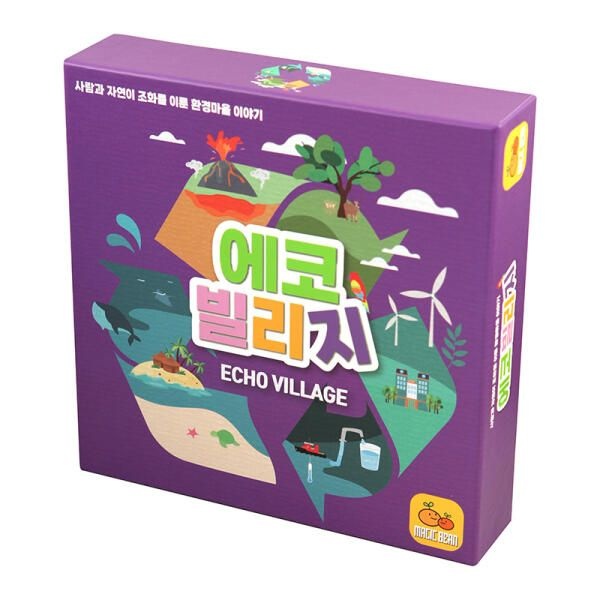 아트박스/매직빈 에코빌리지 보드게임 2-5인 환경교육 기후 자원관리