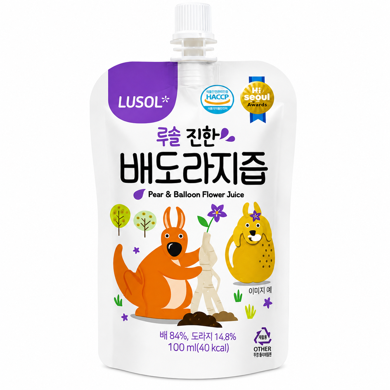 루솔 진한 배도라지즙 120포