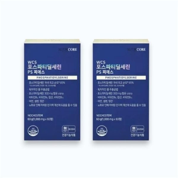 뉴트리코어 포스파티딜세린 800mg x 60캡슐 2개