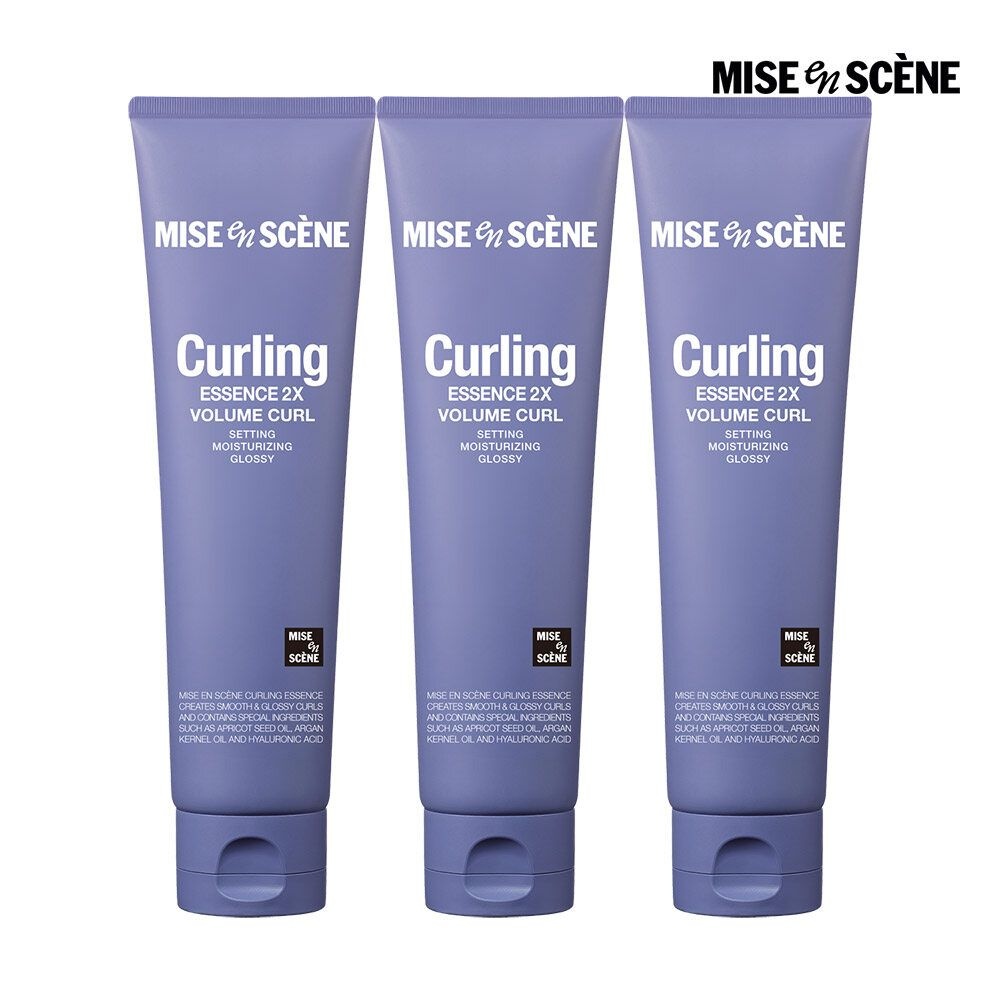 미쟝센 컬링에센스2X 볼륨컬 150ML*3입