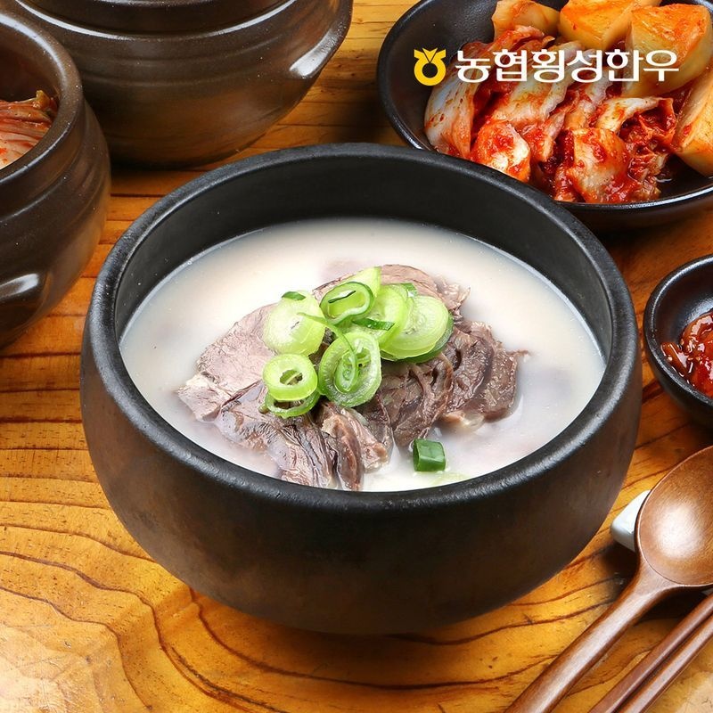 동횡성농협한우 [동횡성농협] 농협 횡성한우 사골곰탕 600ml x 2봉