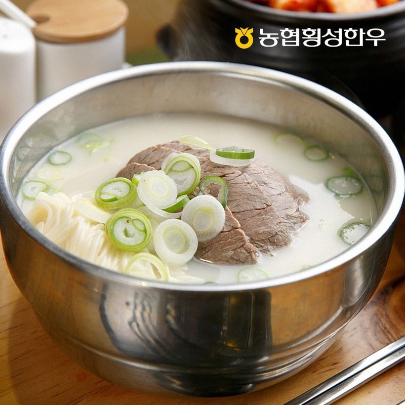 동횡성농협한우 [동횡성농협] 농협 횡성한우 사골곰탕 600ml x 3봉