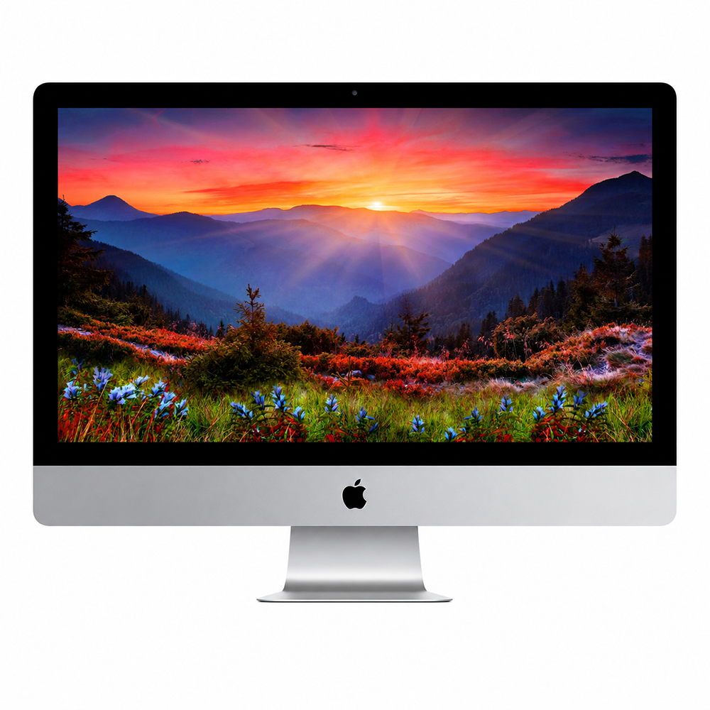 [중고] Apple 아이맥 A2115 27형 레티나 5K i5-8500 32GB SSD 1TB Radeon Pro 570X 올인원PC