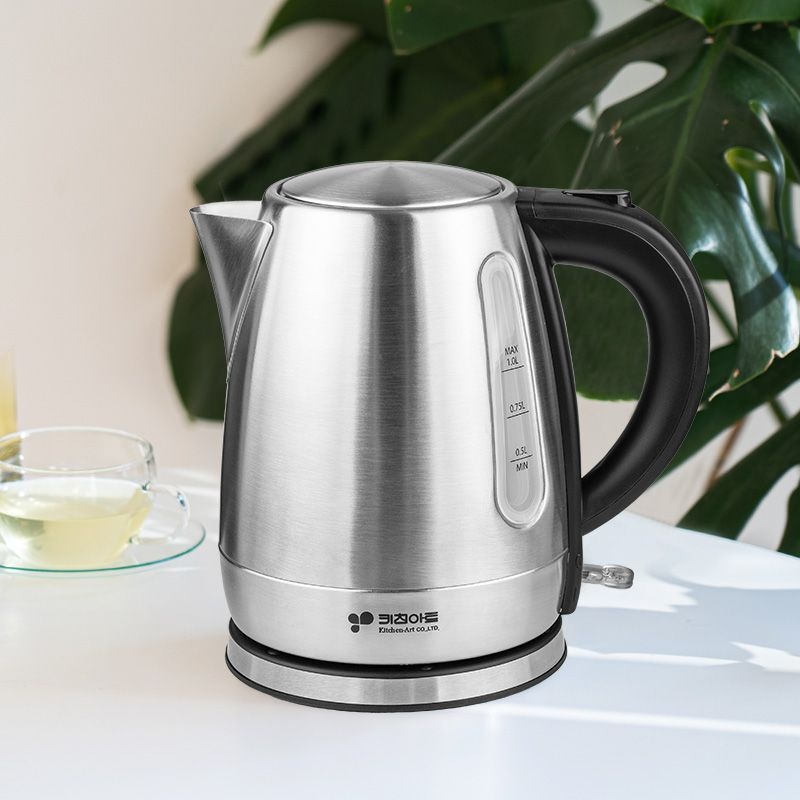 키친아트 스테인리스 전기포트1L KSJ-FEK100