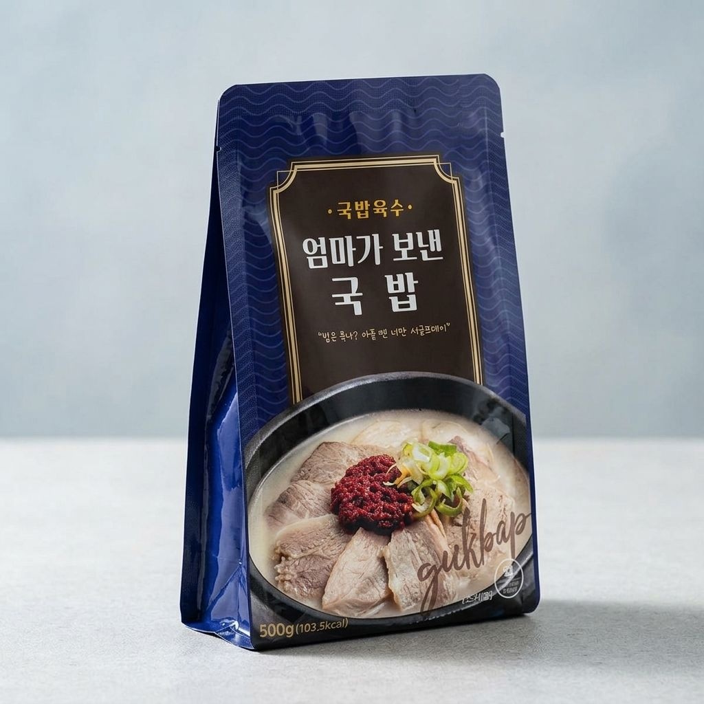 부산맛집 대건명가 4개 돼지국밥 4팩