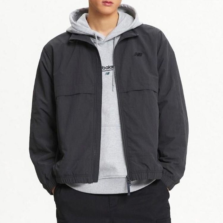 뉴발란스 뉴발란스G UNI 에센셜 스탠넥 우븐자켓 NBNAGCO303-60