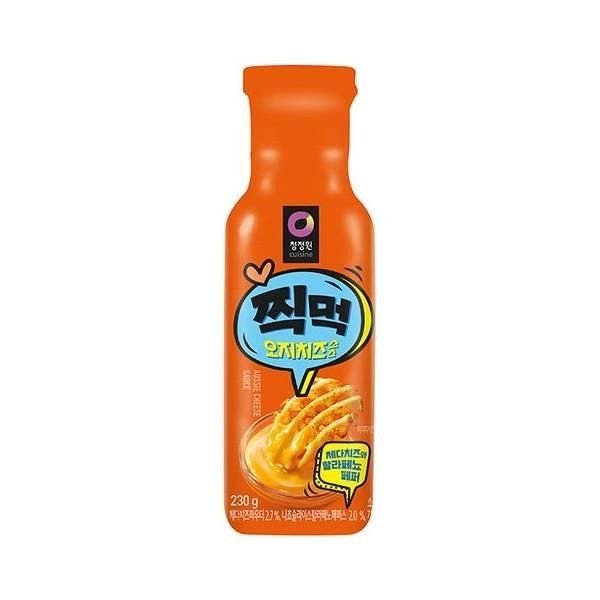 청정원 찍먹 오지치즈소스 230g 식단 관리 브런치 닭가슴살 샐러드 치킨