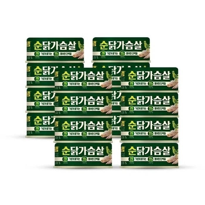 리챔 순닭가슴살 135g x 16개