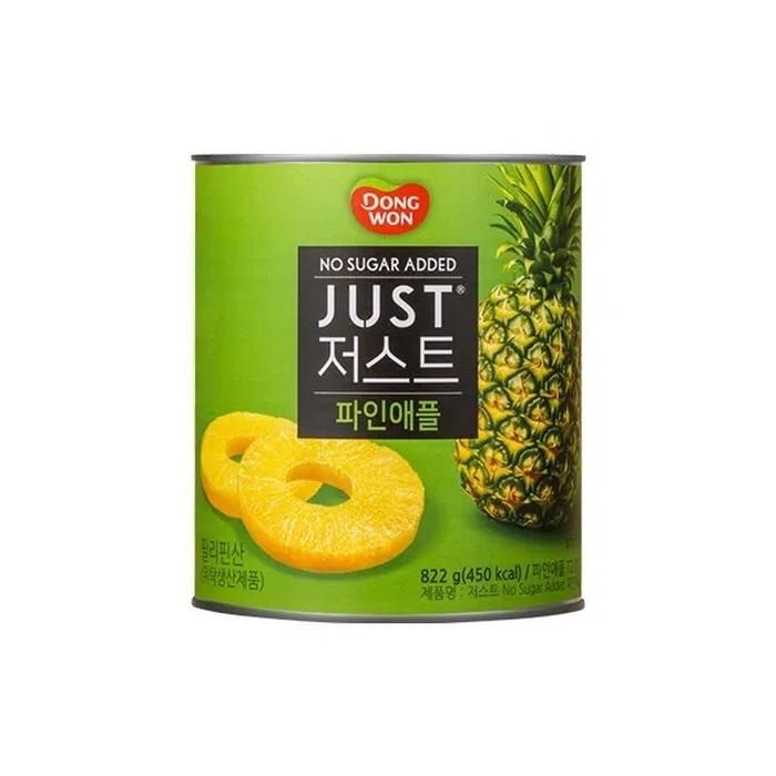 동원 저스트 노슈가 파인애플 822g x 6개