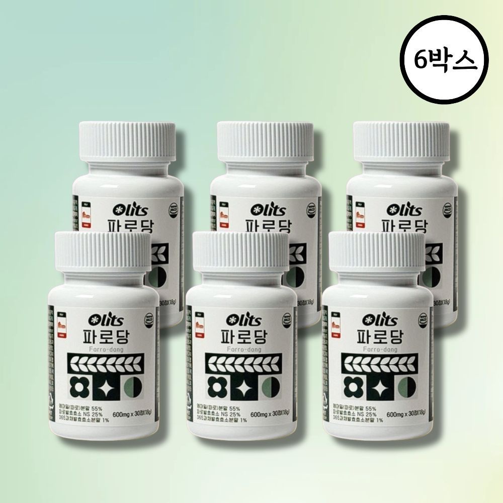 올리츠 파로당 이탈리아 파로효소 6박스