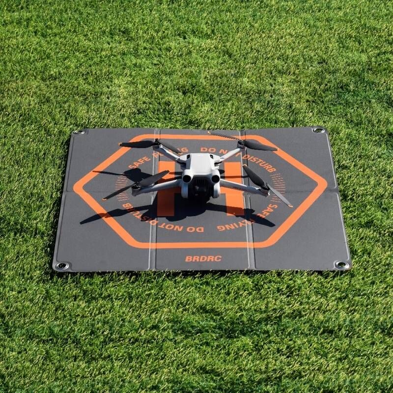 UnKnown [해외] 입문용 농업용 드론 착륙 패드 접이식 항공기 발사 매트 DJI 미니 3 매빅 프로 에어 2 2s 팬텀 3/4 RC 헬리콥터용