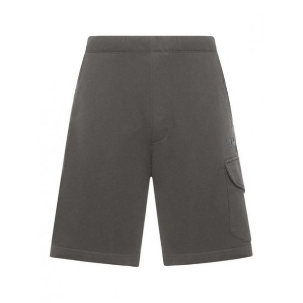 라프리마 CP컴퍼니 Diagonal Raised 플리스 카고 버뮤다 반바지 20CMSB029A 005086W 921