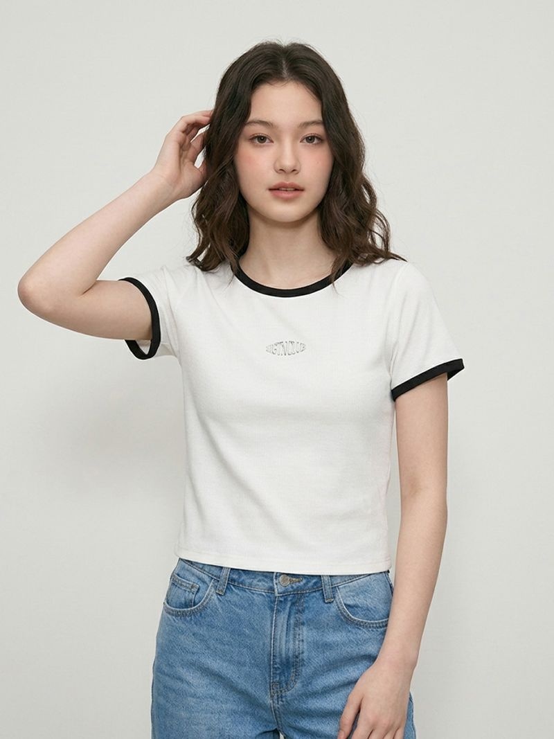 행텐 HANGTEN TEENS 틴즈 여아 웨일 스몰 레터링 반팔 티셔츠00314570-131-421-31 398980