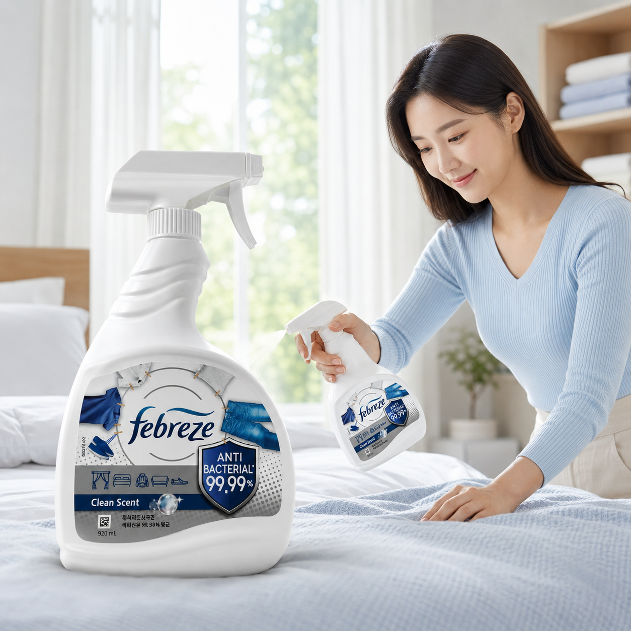 페브리즈 향균 바이러스제거 깨끗한향기 920ml x 2 코스트코