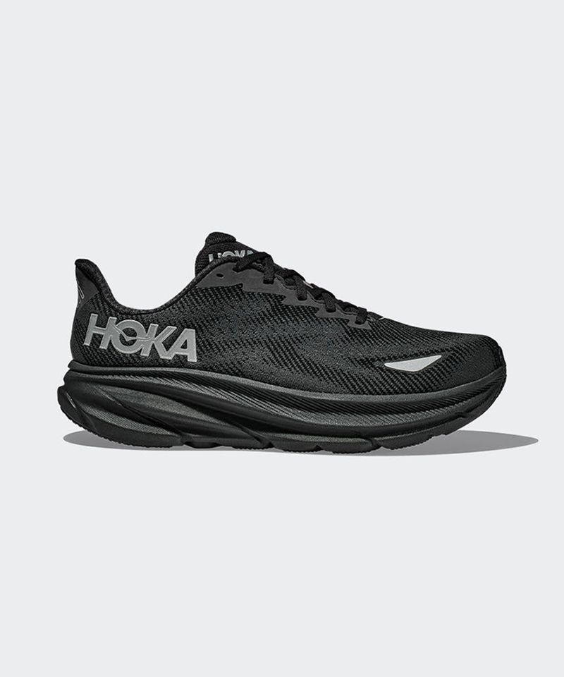 HOKA 호카 여성 클리프톤 9 GTX - 블랙:블랙 / 1141490F-BBLC 27C915 27L391