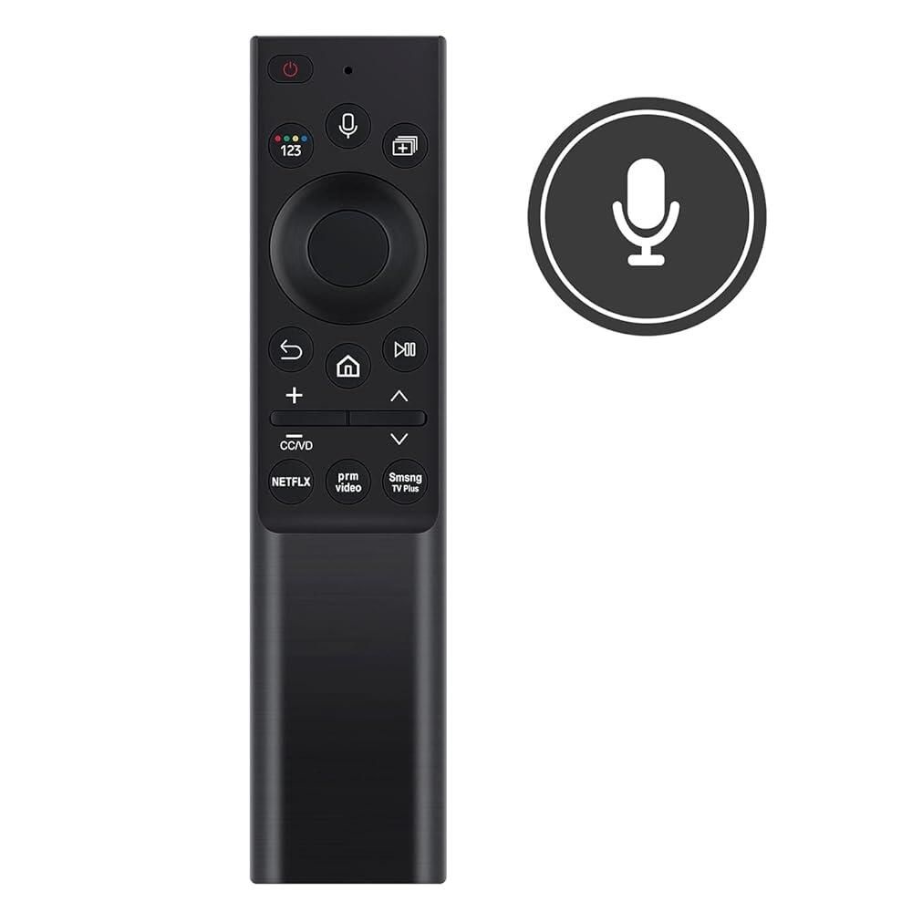 Rollgan [해외] BN59-01357F 음성 호환교체 리모컨 TV QN85QN850AFXZA QN50QN90AAFXZA QN65QN85AAFXZA QN55QN90AAFXZA QN85Q70AAFXZA와 호환 [호환]