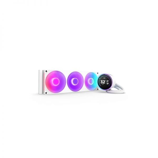 [해외] NZXT Kraken Elite 360 RGB 2024 일체형 CPU 수랭 쿨러 360mm 라디에이터 F360 코어 팬 맞춤형 2.72인치 IPS LCD 터빈 펌프 AMD AM5 AM