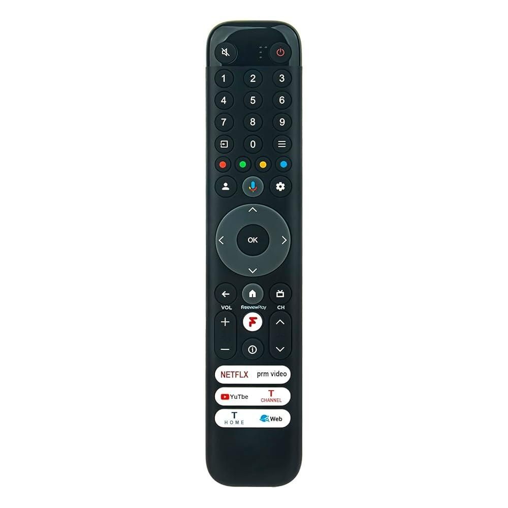 Econtrolly [해외] ECONTROLLY RC833-GUB2 호환교체용 음성 리모컨 TCL LCD LED TV 65C845 55 75 65C745와 호환 [호환]
