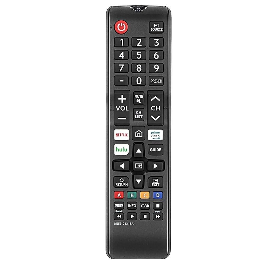 CROSSCTRL [해외] 스마트 TV 리모컨 LED LCD QLED 4K 8K UHD 3D HDTV HDR 커브 크리스탈 넷플릭스 버튼 2.2 호환교체용 [호환]